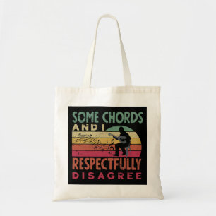 Mandolin Lover Mandolinist Some Chords And I Funny Tote Bag