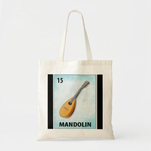 Mandolin Lover Mexican Cards Tote Bag