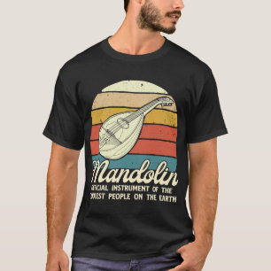 Mandolin Lover Music Instrument Of Coolest People T-Shirt