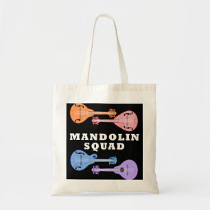 Mandolin Lover Musician Bluegrass Music Notes Mand Tote Bag