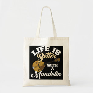 Mandolin Lover Orchestra Conductor Strings Instrum Tote Bag