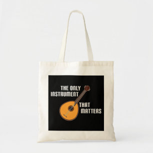 Mandolin Lover Player Music Instrument Gift Tote Bag