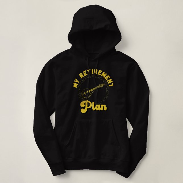 Mandolin Lover Player Shirt Retirement Plan Bluegr (Design Front)