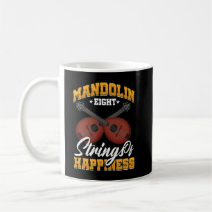 Mandolin Lover Player String Instruments Bluegrass Coffee Mug