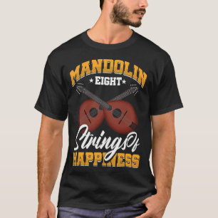 Mandolin Lover Player String Instruments Bluegrass T-Shirt
