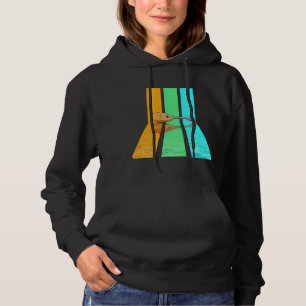 Mandolin Lover Retro 80s Vintage Style Mandolin Hoodie