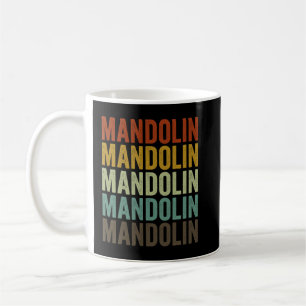 Mandolin Lover Retro Coffee Mug