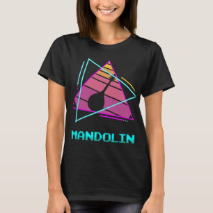 Mandolin Lover Retro Vintage Classic Mandolin Play T-Shirt
