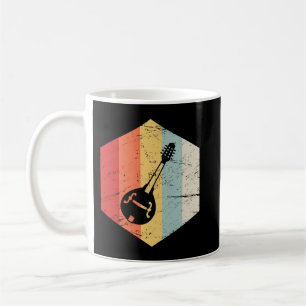 Mandolin Lover Retro Vintage Mandolin Coffee Mug