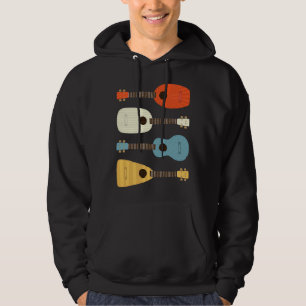 Mandolin Lover Retro Vintage Style Country Music M Hoodie
