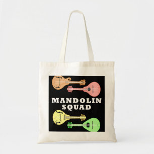 Mandolin Lover Squad Musician Music Band Tote Bag
