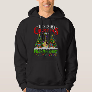 Mandolin Lover This Is My Christmas Pajama Shirt M