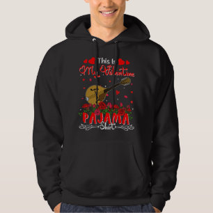 Mandolin Lover This Is My Valentine Pajama Shirt F
