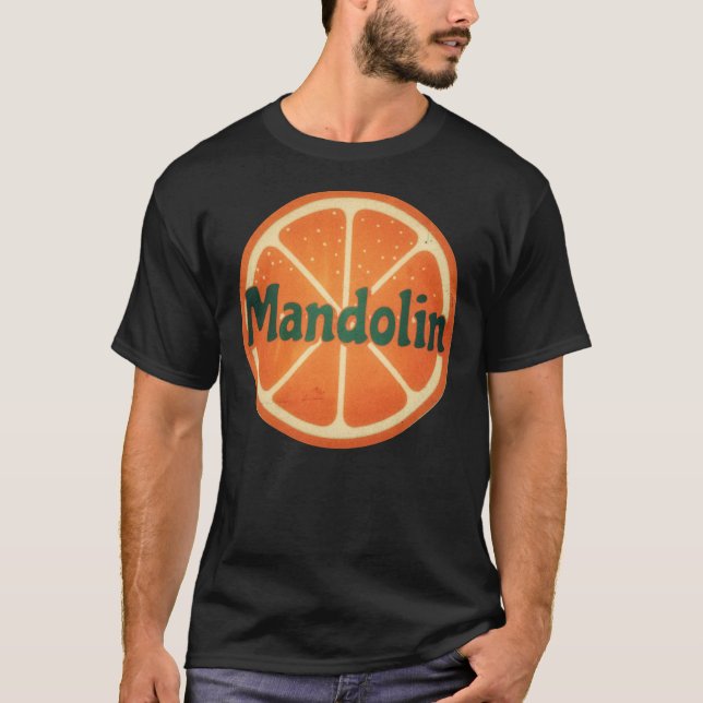 Mandolin Orange Retro   T-Shirt (Front)