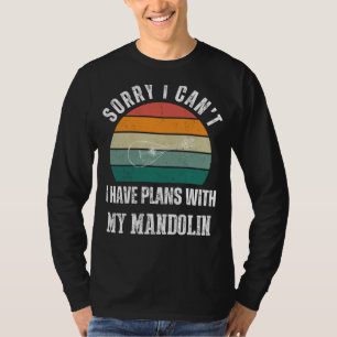 Mandolin Plans Tee: Pluck Humour & Musical Style! T-Shirt