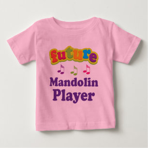 Mandolin Player (Future) Baby T-Shirt