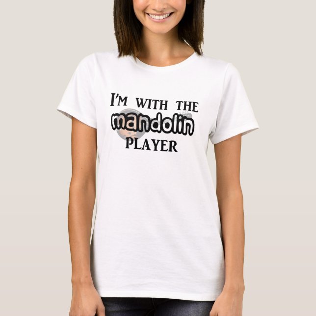 Mandolin Player T-Shirt (Front)