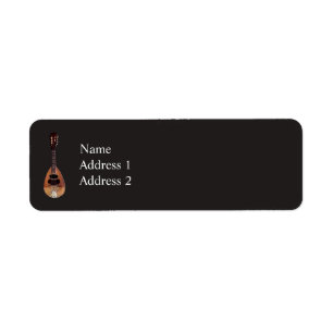Mandolin Return Address Label