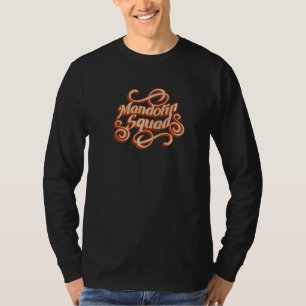 Mandolin Squad Funny Musician Music Notes T-Shirt