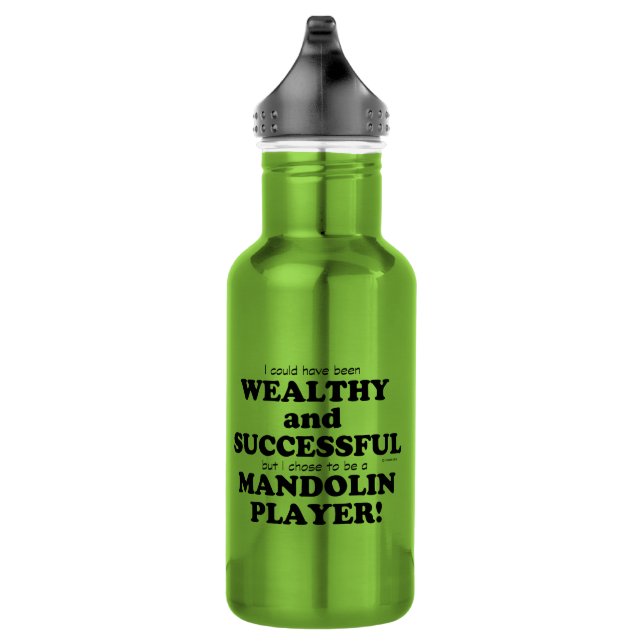 Mandolin Wealthy & Successful 532 Ml Water Bottle (Right)