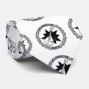 Mandolins Rock Bluegass Tie