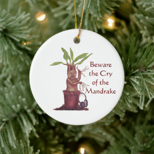 Mandrake Baby Christmas Ornament