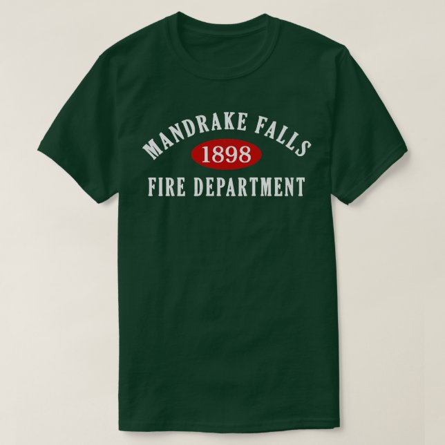 Mandrake Falls Fire Department T-Shirt (Design Front)