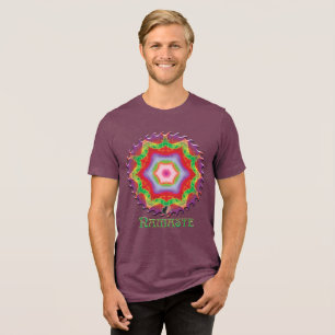 Mandril Namaste Kaleidoscope Tri-Blend Shirt
