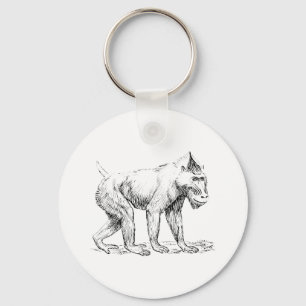 Mandrill Key Ring