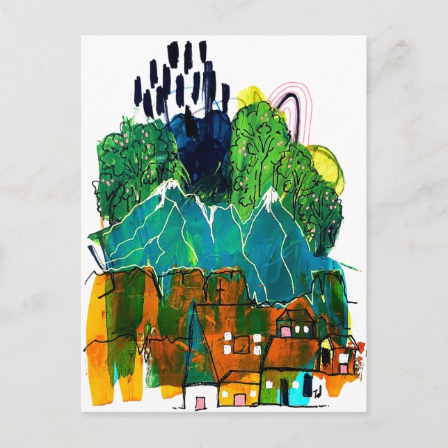 Mandu Postcard (Front)