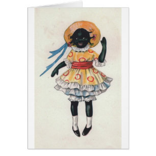 Mandy Black African American Doll Vintage Photo