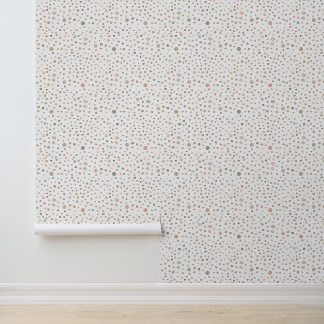 Mandy Confetti Watercolor Dots Wallpaper (Application)