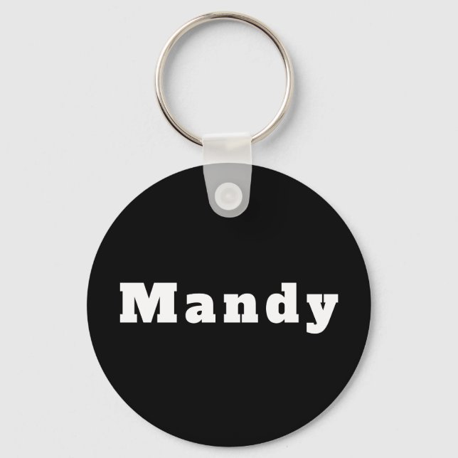 Mandy Key Ring (Front)