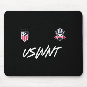 Mandy Mcglynn 18 Navy Uswnt Officially Licensed  Mouse Pad