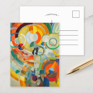 Manège de Cochons   Robert Delaunay Postcard