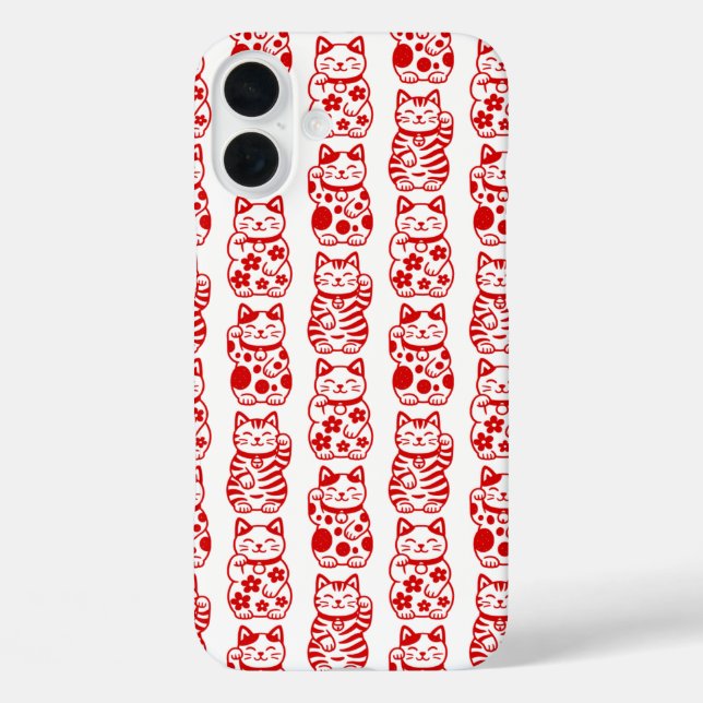 Maneki Neko Case-Mate iPhone Case (Back)