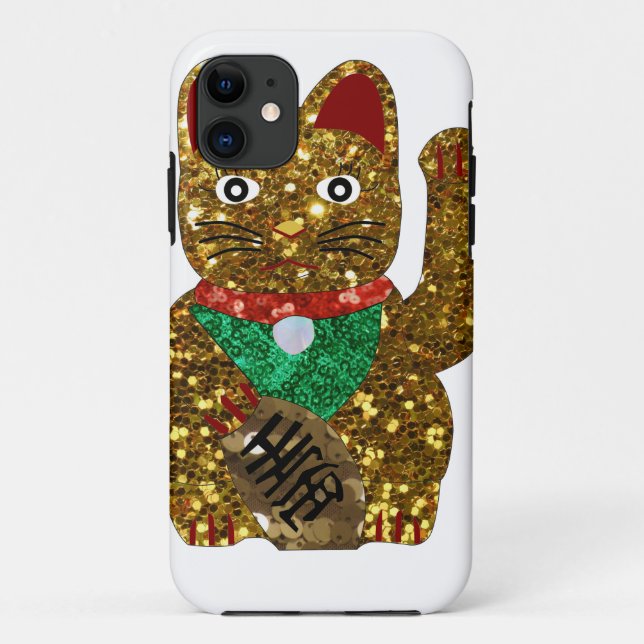 maneki neko cat Case-Mate iPhone case (Back)