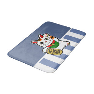 Maneki Neko: Japanese Lucky Cat Bath Mat