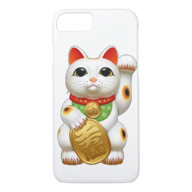 maneki-neko  lucky cat Case-Mate iPhone case (Back)