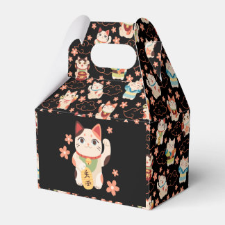 Maneki Neko Lucky Cats Favour Box