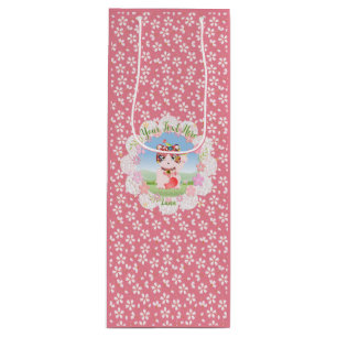 Maneki Neko Lucky Luna Party Wine Gift Bag