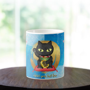 Maneki Neko Lucky Poilue Coffee Mug