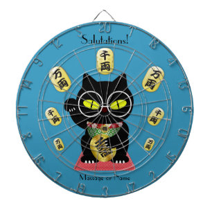 Maneki Neko Lucky Poilue Dartboard