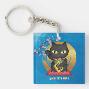 Maneki Neko Lucky Poilue Key Ring