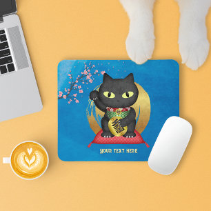 Maneki Neko Lucky Poilue Mouse Pad