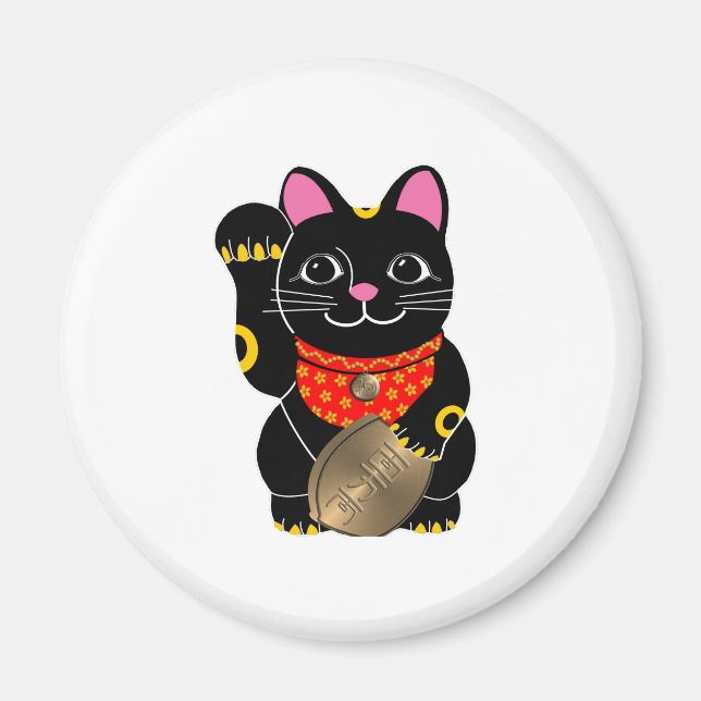 Maneki Neko Magnet (Front)
