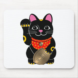 Maneki Neko Mouse Pad