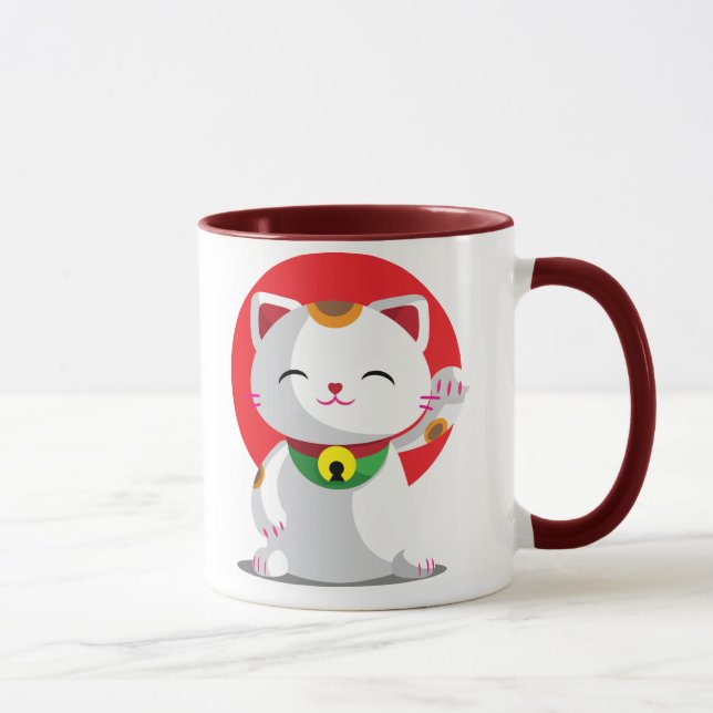 Maneki Neko Mug (Right)