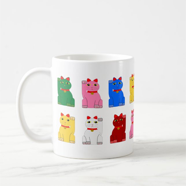 Maneki neko mug (Left)