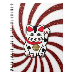 maneki neko notebook